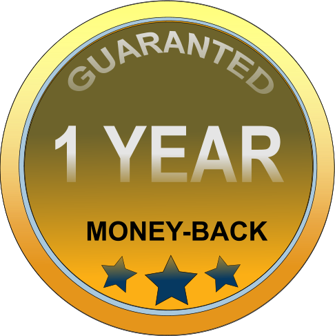 1 year money back guaraned