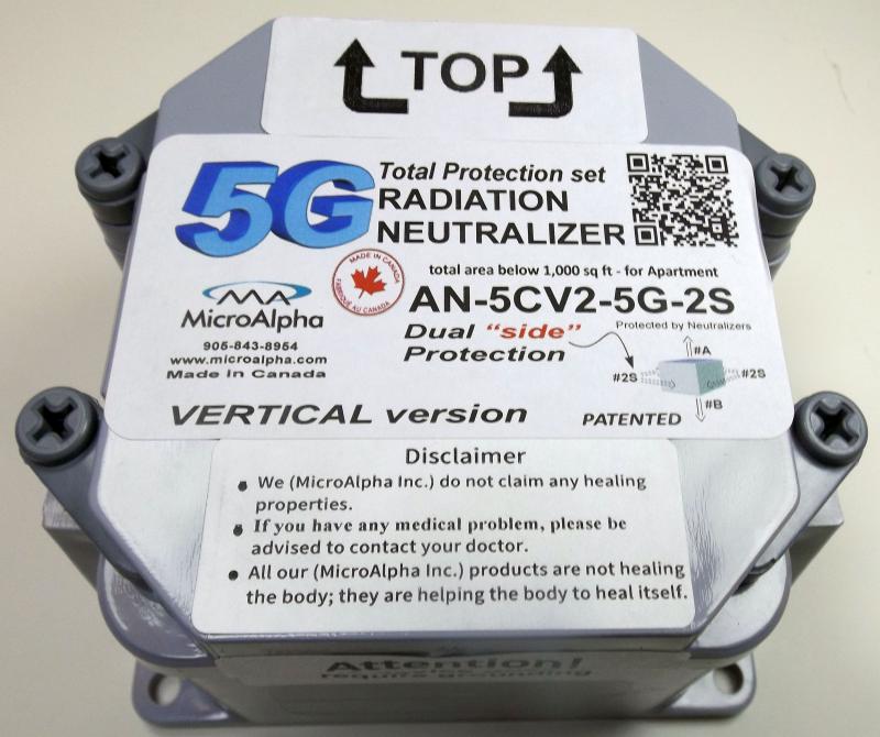 EMF Apartment Protection from "Side" set of two Neutralizers